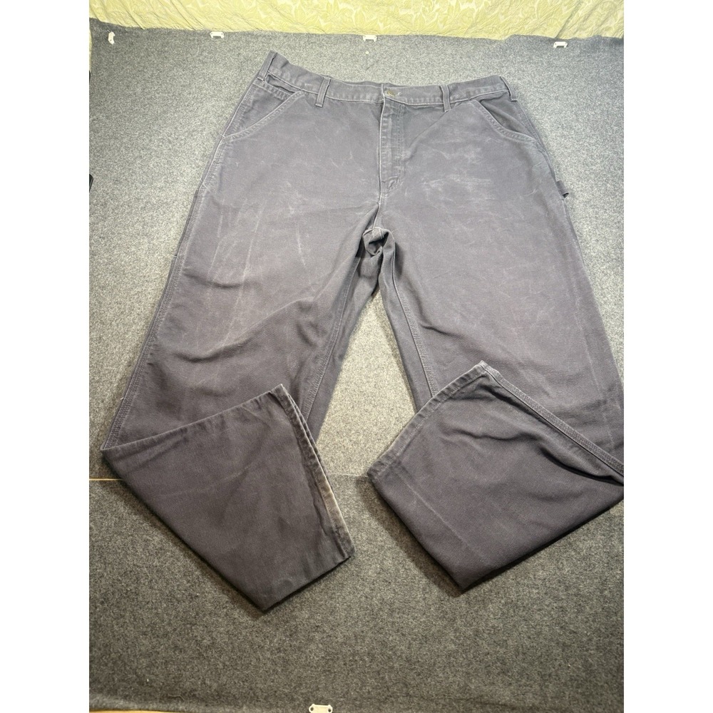 Vintage Carhartt B11 PTB Washed Duck Work‎ Dungaree Pants 40x30 Made in USA